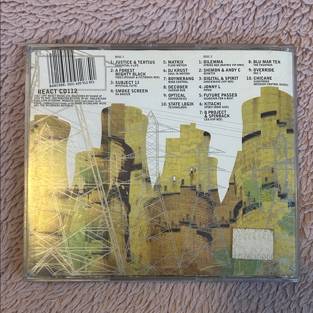 Artcore Drum & Bass Beat Technology 2 CD set, by REACT - Picture 2 of 5